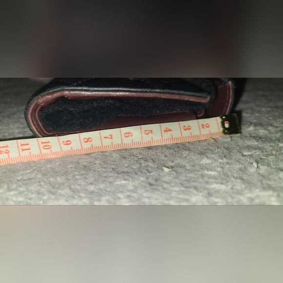 100%Authentic Chanel Douple Flap Wallet Black - Picture 14 of 15